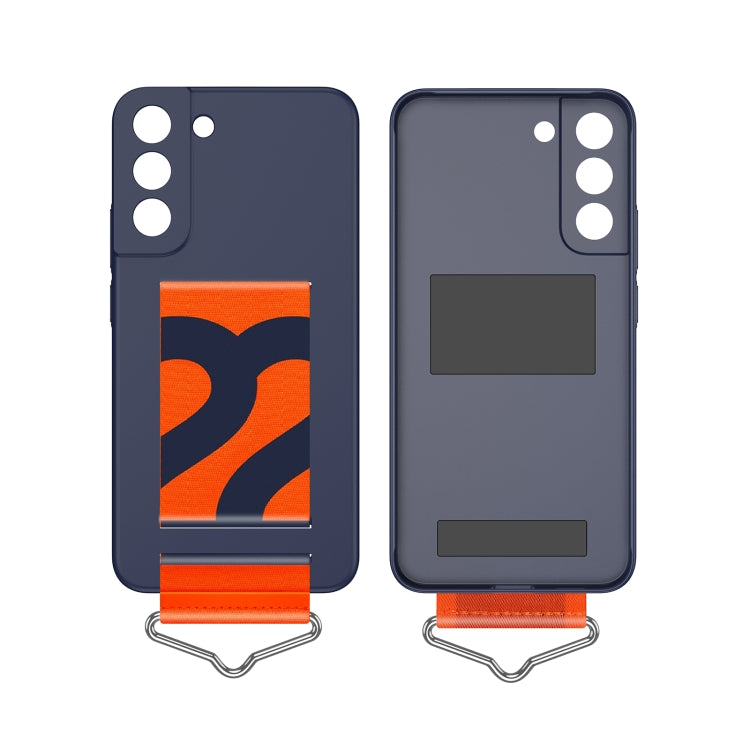 Slim Wrist Strap Bracket PC Phone Case, For Samsung Galaxy S22 5G, For Samsung Galaxy S22+ 5G, For Samsung Galaxy S22 Ultra 5G