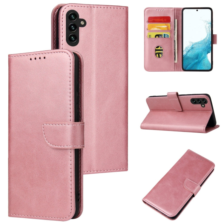 Calf Texture Buckle Flip Leather Phone Case, For Samsung Galaxy A03s, For Samsung Galaxy A13 5G, For Samsung Galaxy A33 5G, For Samsung Galaxy A53 5G, For Samsung Galaxy A73 5G, For Samsung Galaxy S22 5G, For Samsung Galaxy S22 Ultra 5G