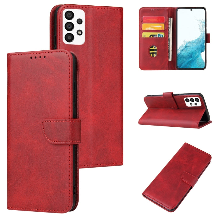 Calf Texture Buckle Flip Leather Phone Case, For Samsung Galaxy A03s, For Samsung Galaxy A13 5G, For Samsung Galaxy A33 5G, For Samsung Galaxy A53 5G, For Samsung Galaxy A73 5G, For Samsung Galaxy S22 5G, For Samsung Galaxy S22 Ultra 5G