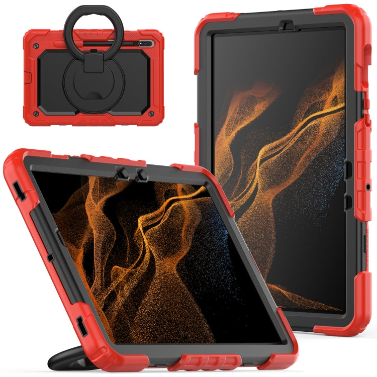 Bracelet Holder Silicone + PC Tablet Case, For Samsung Galaxy Tab S8 Ultra, For Samsung Galaxy Tab S8 / S7, For Samsung Galaxy Tab S8+ / S7+