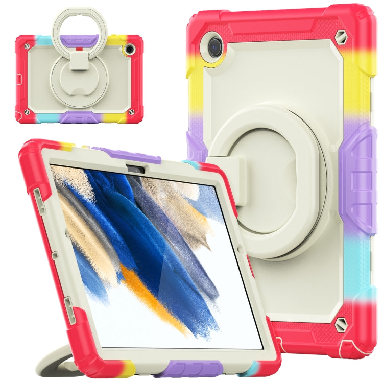 Bracelet Holder Silicone + PC Tablet Case, For Samsung Galaxy Tab A7 Lite, For Samsung Galaxy Galaxy Tab A8