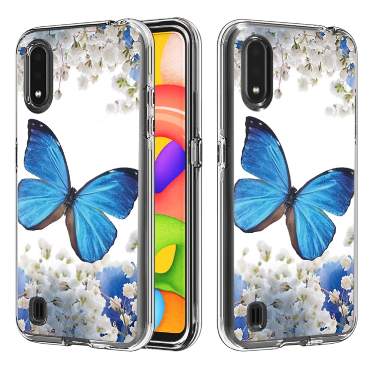 2 In 1 PC + TPU Card Pattern Transparent Protective Case, For Galaxy A01, For Galaxy A21, For Galaxy S20, For Galaxy S20+, For Galaxy S20 Ultra