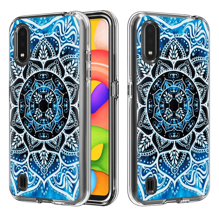 2 In 1 PC + TPU Card Pattern Transparent Protective Case, For Galaxy A01, For Galaxy A21, For Galaxy S20, For Galaxy S20+, For Galaxy S20 Ultra