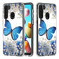 2 In 1 PC + TPU Card Pattern Transparent Protective Case, For Galaxy A01, For Galaxy A21, For Galaxy S20, For Galaxy S20+, For Galaxy S20 Ultra