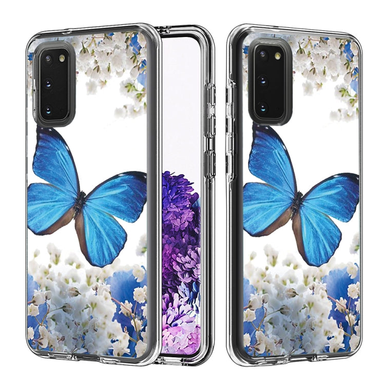 2 In 1 PC + TPU Card Pattern Transparent Protective Case, For Galaxy A01, For Galaxy A21, For Galaxy S20, For Galaxy S20+, For Galaxy S20 Ultra