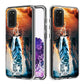 2 In 1 PC + TPU Card Pattern Transparent Protective Case, For Galaxy A01, For Galaxy A21, For Galaxy S20, For Galaxy S20+, For Galaxy S20 Ultra