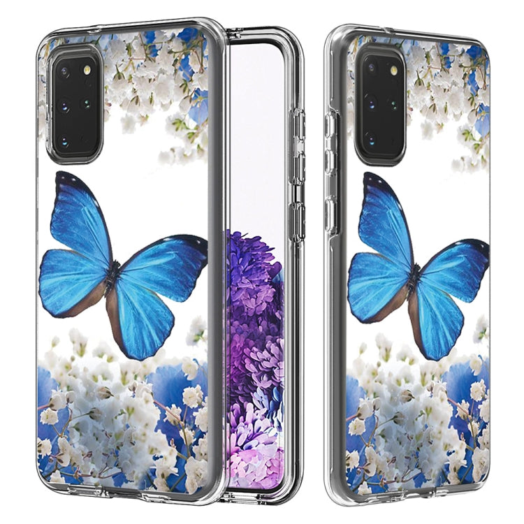 2 In 1 PC + TPU Card Pattern Transparent Protective Case, For Galaxy A01, For Galaxy A21, For Galaxy S20, For Galaxy S20+, For Galaxy S20 Ultra