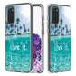 2 In 1 PC + TPU Card Pattern Transparent Protective Case, For Galaxy A01, For Galaxy A21, For Galaxy S20, For Galaxy S20+, For Galaxy S20 Ultra