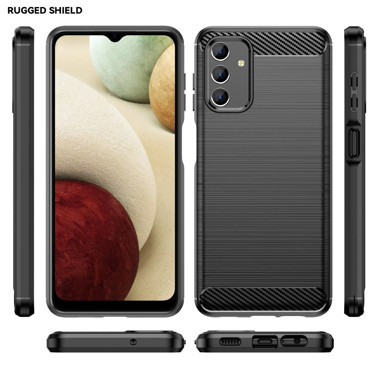 Brushed Texture Carbon Fiber TPU Case, For Samsung Galaxy A04s, For Xiaomi 12S Ultra