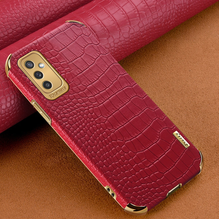 6D Electroplating Crocodile Texture Phone Case, For Samsung Galaxy A13 5G, For Samsung Galaxy A23 5G, For Samsung Galaxy A53, For Samsung Galaxy M52 5G, For Samsung Galaxy S22 Ultra 5G