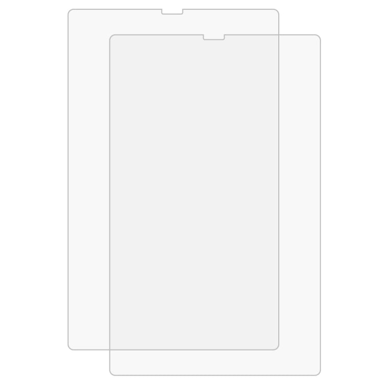 2 PCS 9H 0.3mm Explosion-proof Tempered Glass Film, For Lenovo M10 Plus X606, For Galaxy Tab A 8.4 (2020) T307 / Headwolf Fpad5 Pro