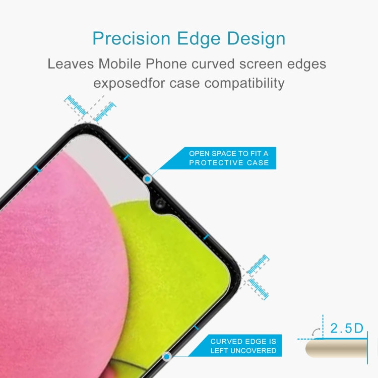 10 PCS 0.26mm 9H 2.5D Tempered Glass Film, For Samsung Galaxy A04s / A04 / A04e / M04 / F04 (10 PCS)