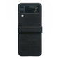 Two-color Litchi Texture PU Phone Case, For Samsung Galaxy Z Flip4 5G