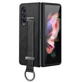 SULADA Cool Series PC + Leather Texture Skin Feel Shockproof Phone Case, For Samsung Galaxy Z Fold4, For Samsung Galaxy Z Flip4