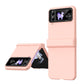 Skin Feel Macaron Three-piece Set Phone Case, For Samsung Galaxy Z Flip4