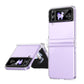 Skin Feel Macaron Three-piece Set Phone Case, For Samsung Galaxy Z Flip4