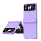Skin Feel Macaron Three-piece Set Phone Case, For Samsung Galaxy Z Flip4