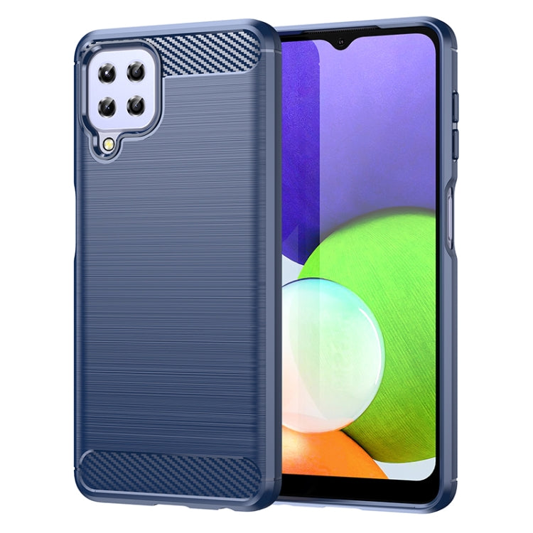 Brushed Texture Carbon Fiber TPU Phone Case, For Samsung Galaxy Quantum 2, For Samsung Galaxy A82, For Samsung Galaxy A22, For Samsung Galaxy F22, For Samsung Galaxy M22 / M32, For Samsung Galaxy A13 4G, For Samsung Galaxy S22+�������������������������...