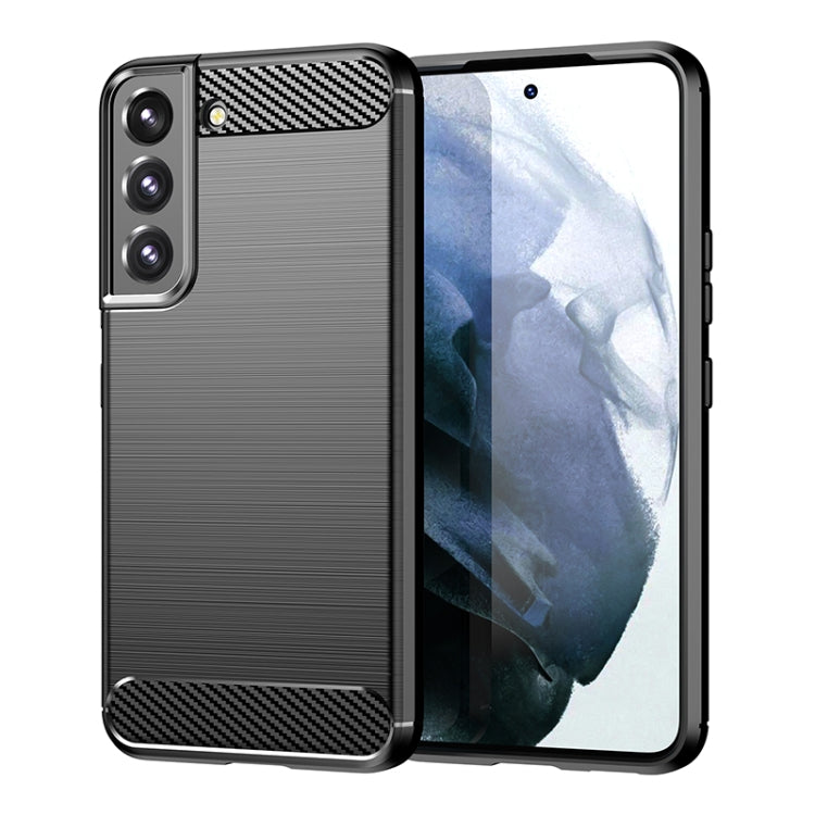 Brushed Texture Carbon Fiber TPU Phone Case, For Samsung Galaxy Quantum 2, For Samsung Galaxy A82, For Samsung Galaxy A22, For Samsung Galaxy F22, For Samsung Galaxy M22 / M32, For Samsung Galaxy A13 4G, For Samsung Galaxy S22+�������������������������...