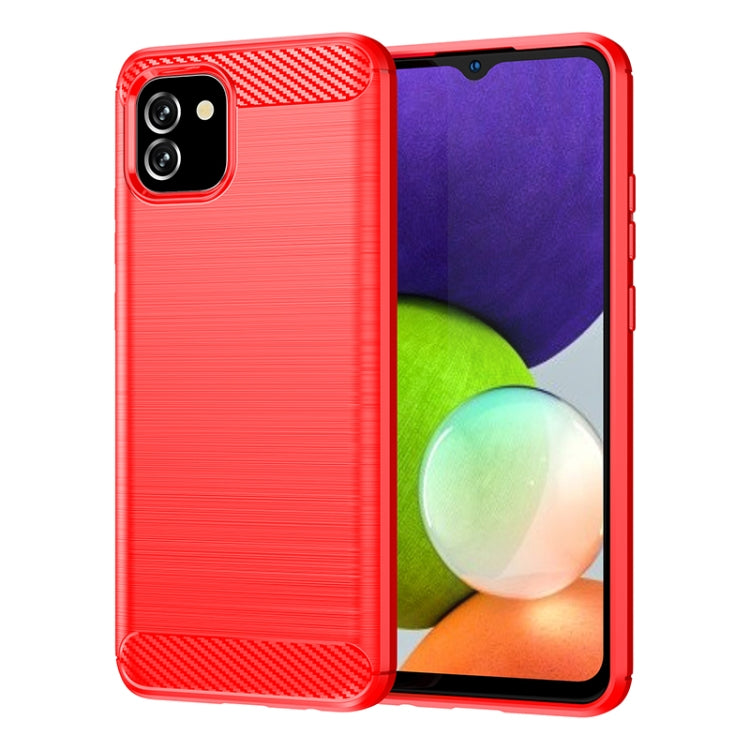 Brushed Texture Carbon Fiber TPU Phone Case, For Samsung Galaxy Quantum 2, For Samsung Galaxy A82, For Samsung Galaxy A22, For Samsung Galaxy F22, For Samsung Galaxy M22 / M32, For Samsung Galaxy A13 4G, For Samsung Galaxy S22+�������������������������...