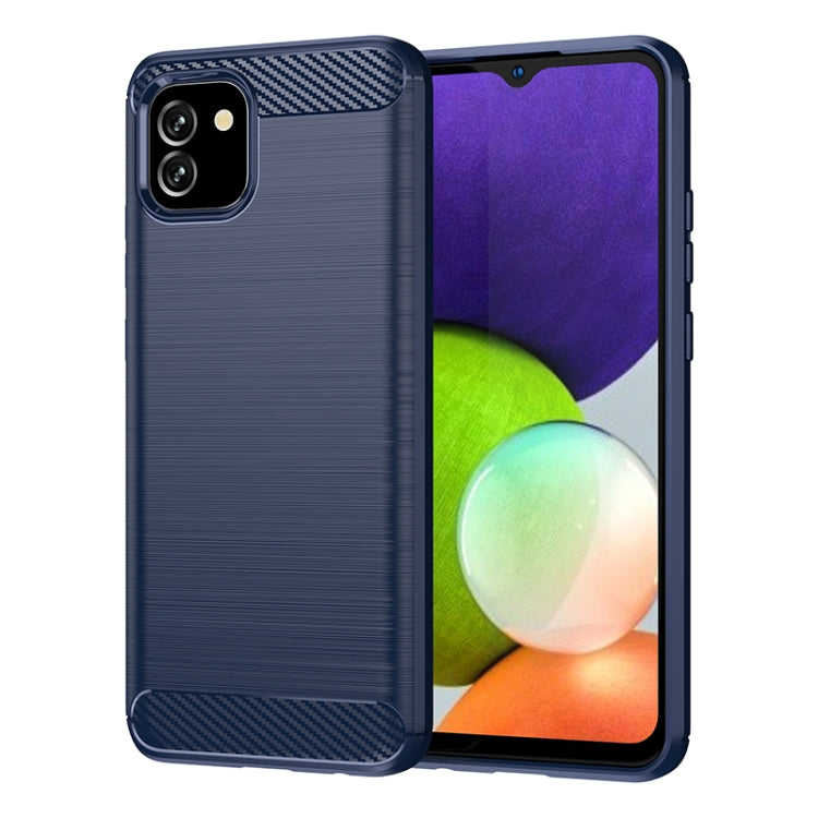 Brushed Texture Carbon Fiber TPU Phone Case, For Samsung Galaxy Quantum 2, For Samsung Galaxy A82, For Samsung Galaxy A22, For Samsung Galaxy F22, For Samsung Galaxy M22 / M32, For Samsung Galaxy A13 4G, For Samsung Galaxy S22+�������������������������...