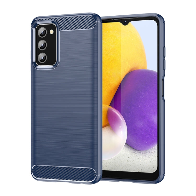 Brushed Texture Carbon Fiber TPU Phone Case, For Samsung Galaxy Quantum 2, For Samsung Galaxy A82, For Samsung Galaxy A22, For Samsung Galaxy F22, For Samsung Galaxy M22 / M32, For Samsung Galaxy A13 4G, For Samsung Galaxy S22+�������������������������...