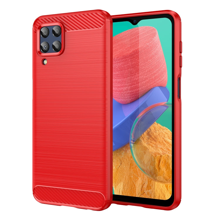 Brushed Texture Carbon Fiber TPU Phone Case, For Samsung Galaxy Quantum 2, For Samsung Galaxy A82, For Samsung Galaxy A22, For Samsung Galaxy F22, For Samsung Galaxy M22 / M32, For Samsung Galaxy A13 4G, For Samsung Galaxy S22+�������������������������...