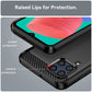 Brushed Texture Carbon Fiber TPU Phone Case, For Samsung Galaxy M33