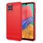 Brushed Texture Carbon Fiber TPU Phone Case, For Samsung Galaxy M33