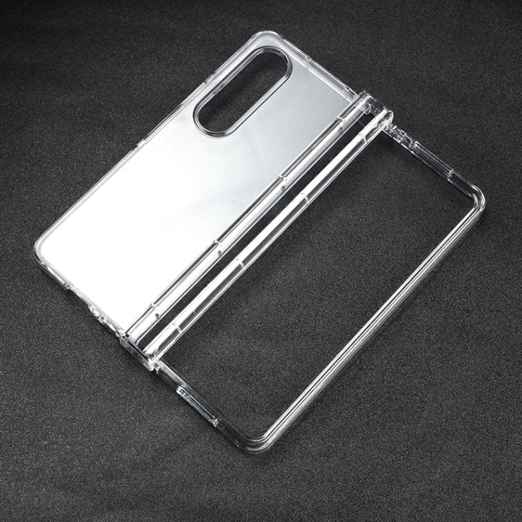 Transparent 3 in 1 PC Phone Case, For Samsung Galaxy Z Fold4