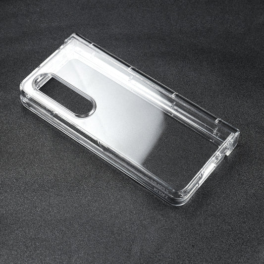 Transparent 3 in 1 PC Phone Case, For Samsung Galaxy Z Fold4