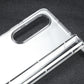 Transparent 3 in 1 PC Phone Case, For Samsung Galaxy Z Fold4