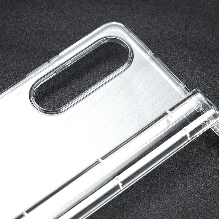Transparent 3 in 1 PC Phone Case, For Samsung Galaxy Z Fold4