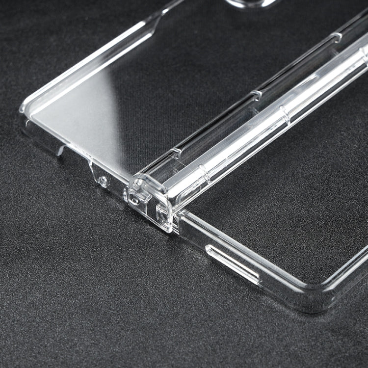 Transparent 3 in 1 PC Phone Case, For Samsung Galaxy Z Fold4