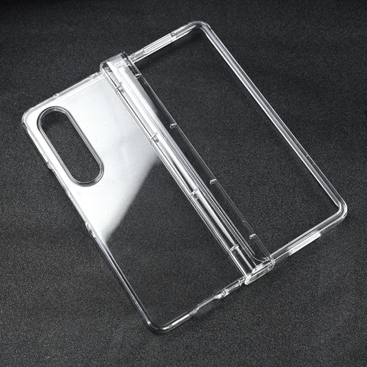 Transparent 3 in 1 PC Phone Case, For Samsung Galaxy Z Fold4