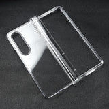 Transparent 3 in 1 PC Phone Case, For Samsung Galaxy Z Fold4