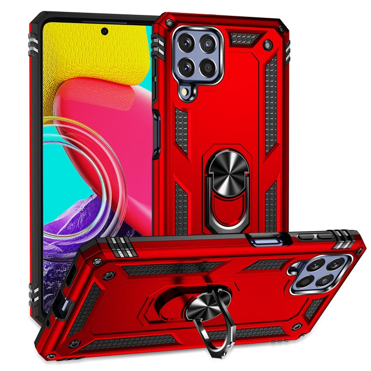 Shockproof TPU + PC Phone Case with 360 Degree Rotating Holder, For Samsung Galaxy M53 5G