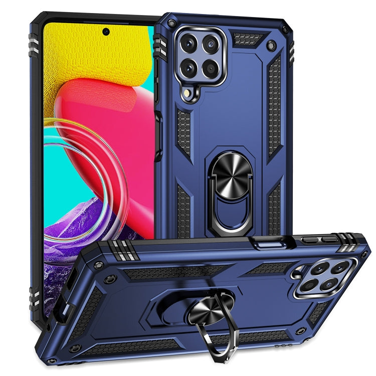 Shockproof TPU + PC Phone Case with 360 Degree Rotating Holder, For Samsung Galaxy M53 5G