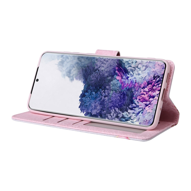 Bronzing Painting RFID Leather Case, For Samsung Galaxy S20 Plus, For Samsung Galaxy S20 FE, For Samsung Galaxy S20, For Samsung Galaxy S10 Plus, For Samsung Galaxy S10, For Samsung Galaxy S9 Plus, For Samsung Galaxy S9, For Samsung Galaxy S8