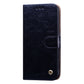 Business Style Oil Wax Texture Horizontal Flip Leather Case, with Holder & Card Slots & Wallet
