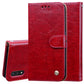 Business Style Oil Wax Texture Horizontal Flip Leather Case, with Holder & Card Slots & Wallet