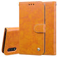Business Style Oil Wax Texture Horizontal Flip Leather Case, with Holder & Card Slots & Wallet