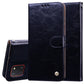 Business Style Oil Wax Texture Horizontal Flip Leather Case, with Holder & Card Slots & Wallet