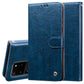Business Style Oil Wax Texture Horizontal Flip Leather Case, with Holder & Card Slots & Wallet
