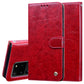 Business Style Oil Wax Texture Horizontal Flip Leather Case, with Holder & Card Slots & Wallet