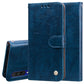 Business Style Oil Wax Texture Horizontal Flip Leather Case, with Holder & Card Slots & Wallet