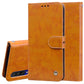 Business Style Oil Wax Texture Horizontal Flip Leather Case, with Holder & Card Slots & Wallet