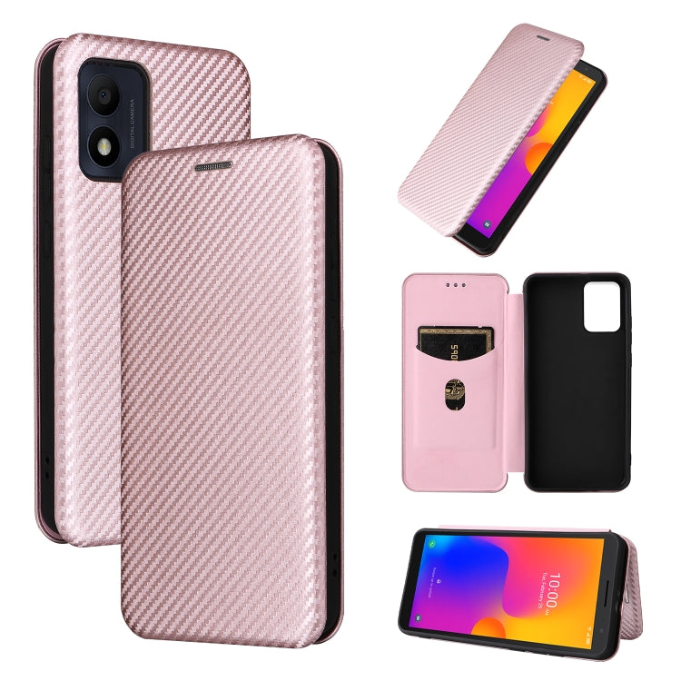 Carbon Fiber Texture Flip Leather Phone Case, For Alcatel 1B 2022, For Asus Zenfone 9, For Motorola Moto G32, For Samsung Galaxy Z Fold4, For Xiaomi Redmi K50 Ultra, For OnePlus 10T 5G