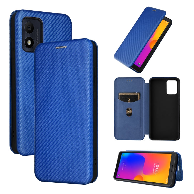 Carbon Fiber Texture Flip Leather Phone Case, For Alcatel 1B 2022, For Asus Zenfone 9, For Motorola Moto G32, For Samsung Galaxy Z Fold4, For Xiaomi Redmi K50 Ultra, For OnePlus 10T 5G