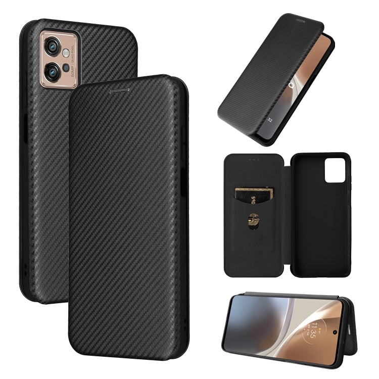 Carbon Fiber Texture Flip Leather Phone Case, For Alcatel 1B 2022, For Asus Zenfone 9, For Motorola Moto G32, For Samsung Galaxy Z Fold4, For Xiaomi Redmi K50 Ultra, For OnePlus 10T 5G